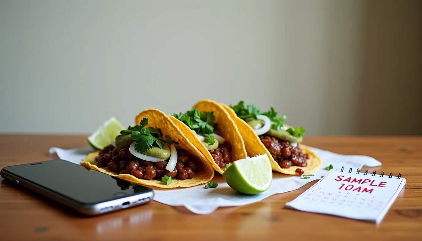 Taco Detour, Missed Sample Sale. Again