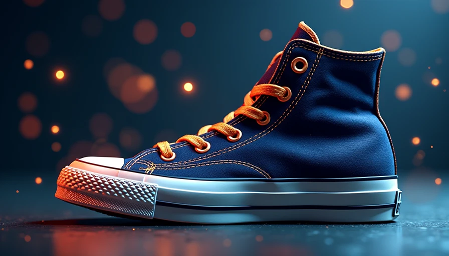 Visual context for high tops with shorts