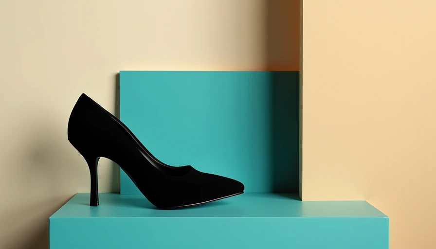 Visual context for black shoes with blue trousers