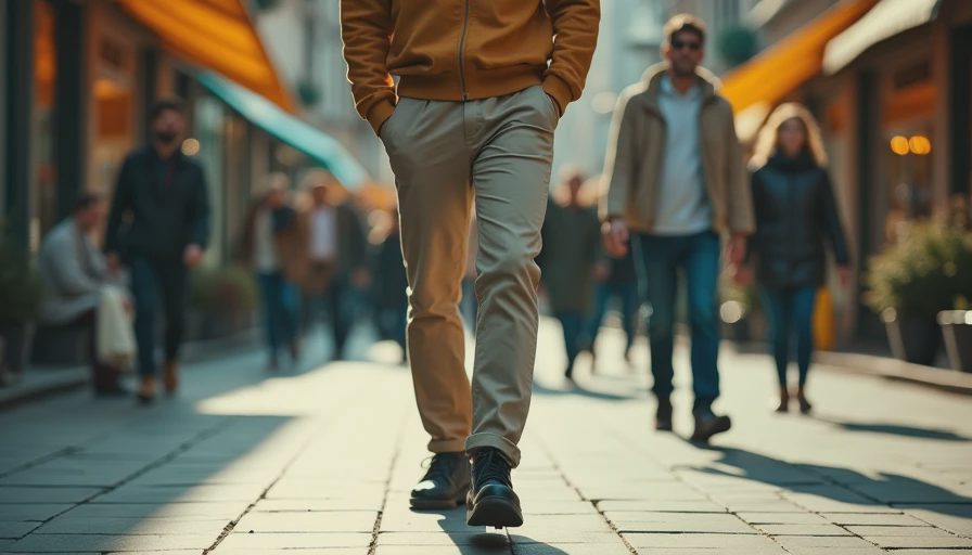 Visual context for wear black shoes with khaki pants